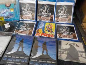 lot 38 image: Blue-ray movies and CDs unopened...