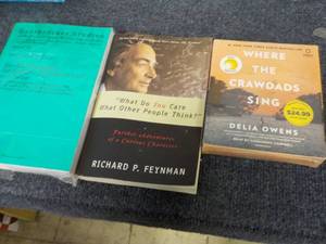 lot 39 image: Audio book unopened and 2 books...