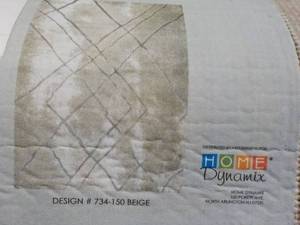 lot 90 image: Bazaar Silver 5 2 x 7 2 area ru...