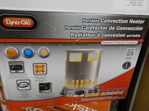 lot 109 image: Dyna-Glo portable convection heater...