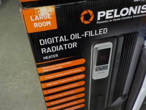 lot 117 image: Pelonis digital oil-filled radiator...
