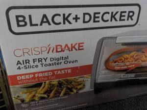 lot 119 image: Black and Decker Air Fry digital 4-...