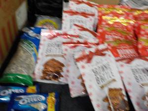 lot 188 image: lot of all food pictured...