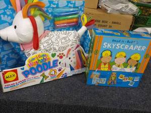 lot 203 image: Color and Cuddle washable poodle an...