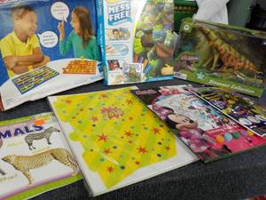 lot 211 image: Guess Who, Crayola, dinosaur and mo...