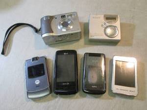 lot 6 image: Assorted Electronics Phones Camera ...