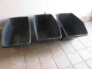 lot 19 image: Lot of 3 Storage Bins 12  W x 11 1...