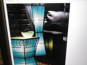 lot 24 image: Zain Lighted Rattan Floor Lamp in T...