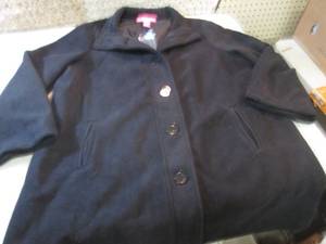 lot 36 image: Ladies Woman Within Black Coat Size...