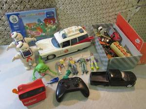 lot 54 image: Assorted Toys Ghost Busters XBox Co...