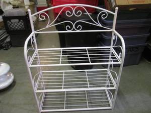 lot 60 image: Metal Shelf  30 14 x 23 12 x 9 ...