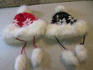 lot 64 image: 2 Winter Hats One with Tags but bot...