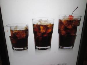 lot 112 image: 18 Piece Glassware Set 6 each of 3 ...
