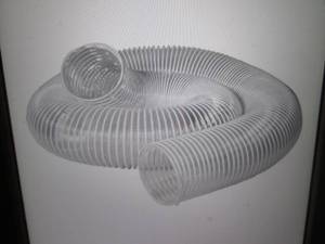 lot 115 image: Powertec 6 x 10 ft PVC Flexible Du...