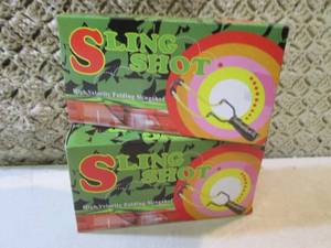lot 119 image: 2 Slingshots New  EC1...