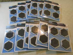 lot 127 image: Lot of 12 Furniture Sliders 4-Packs...