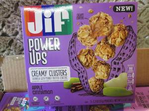 lot 139 image: Jif Power Ups Apple Cinnamon Creamy...