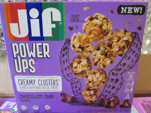 lot 148 image: Jif Power Ups Chocolate Chip Creamy...