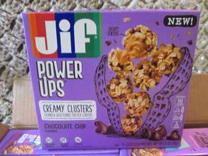 lot 149 image: Jif Power Ups Chocolate Chip Creamy...
