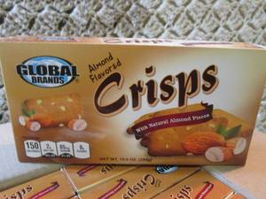 lot 161 image: Almond Flavored Crisps with Almond ...