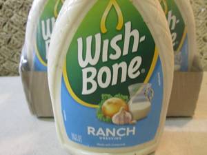 lot 163 image: Wish Bone Ranch Dressing Case of 6 ...