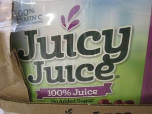 lot 171 image: Juicy Juice Grape Juice Boxes Case ...