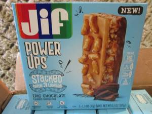 lot 206 image: Jif Power Ups Stacked with 3 Layers...