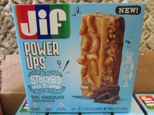 lot 207 image: Jif Power Ups Stacked with 3 Layers...