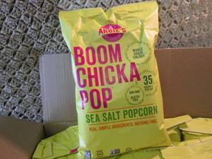 lot 214 image: Case of 12 Bags Boom Chicka Pop Sea...