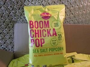 lot 215 image: Case of 12 Bags Boom Chicka Pop Sea...