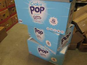lot 235 image: 3 Cases of Cookie Popcorn Mrs. Fiel...