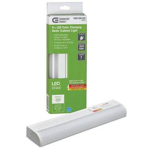 2 Commercial Electric 9 in. LED Und...