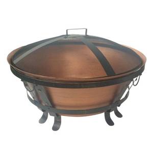 34 in. Whitlock Cast Cauldron Fire ...