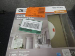 2 Commercial Electric 6 inch LED Cu...