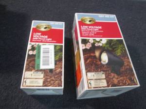 2 Low Voltage Flood Lights by Hampt...
