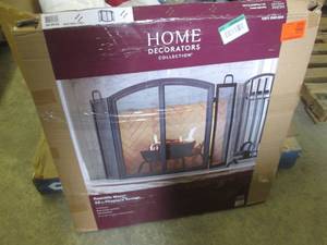 Radclife Manor 3-Panel 55 in. Firep...