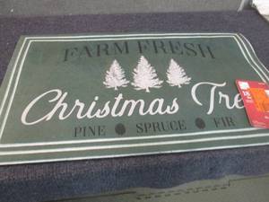 Christmas Mat 18x30 inches...