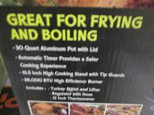 RiverGrille 30 Qt Aluminum Turkey F...