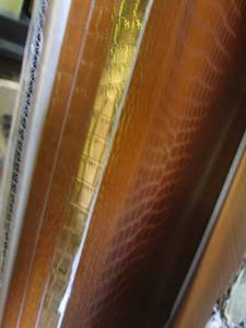 Golden Room Divider- damaged edge...