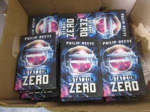 Box of Station Zero Books by Phil...