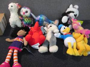 10 NWT Small Plush Toys Z4...