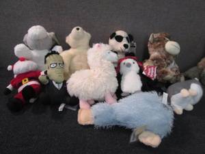 10 NWT Small Plush Toys V4...