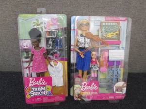 2 Barbie Dolls with Accessories V2...