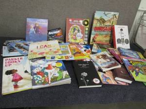 Box of Kids Books, Activity Books, ...