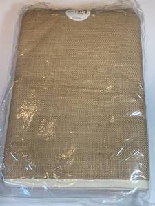 Scrafts Jute Table d�cor 100% Natural Table runner 15x74  6 Place Mats 13X19  6 spoon and fork holder