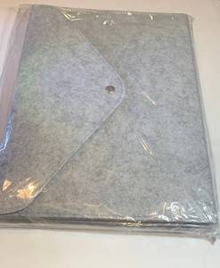 Lot of 3 items, Womens gloves (one thread coming out) Soft folder and small Supply hamper roughly 10 long