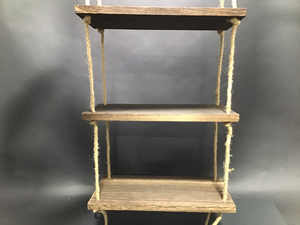 3 Tier Wooden Floating Shelves