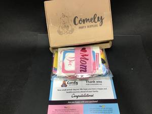 Lot f 3 Comely Party Supply Kits