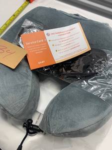 Zmat Travel Pillow Set with earplugs and eye mask