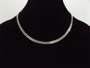 .925 Sterling Silver Thick Mariner Link Necklace